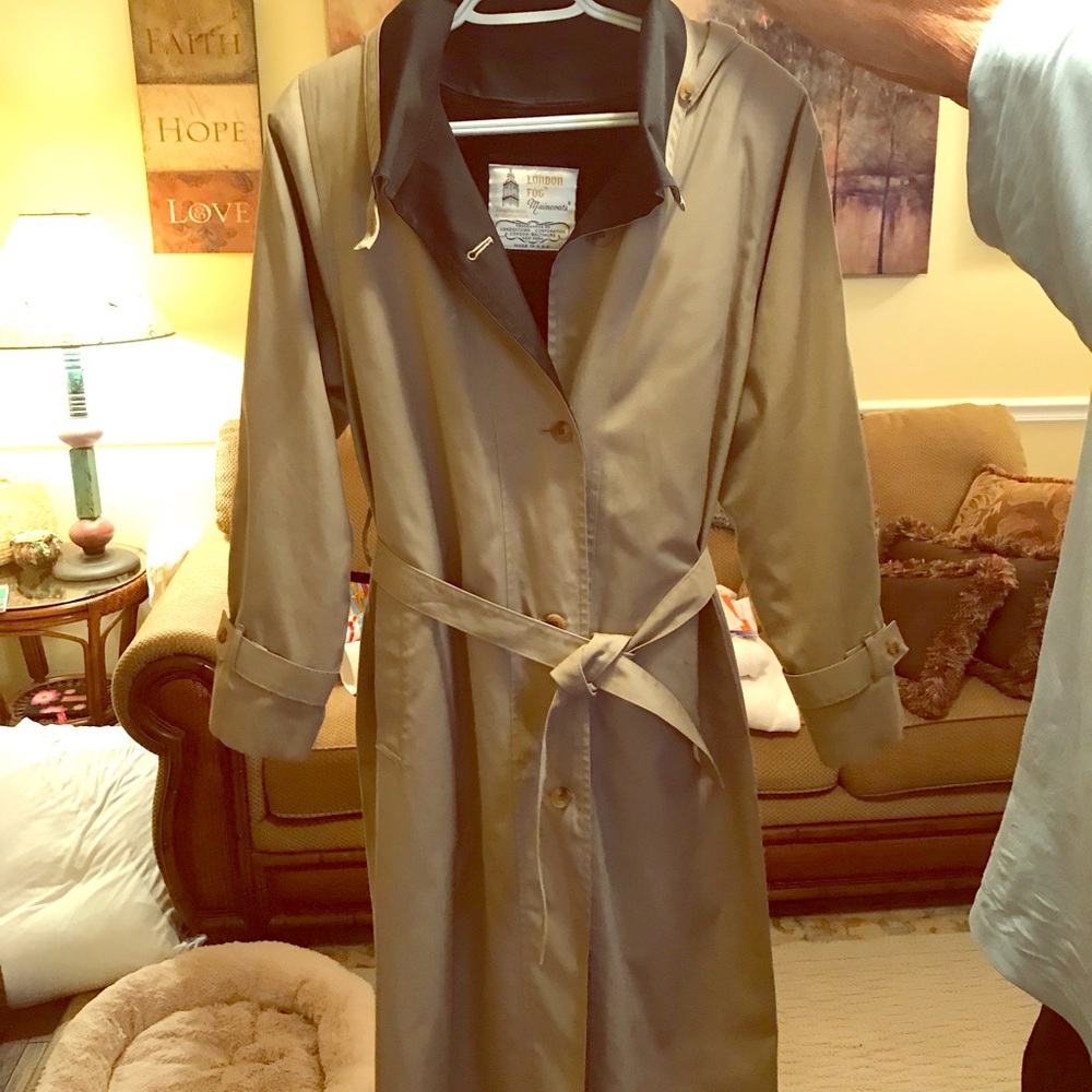 London Fog raincoat